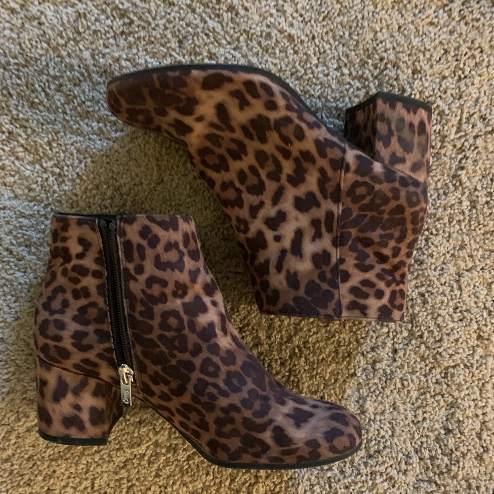 Cheetah Booties